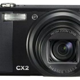 【中古】（新古品） RICOH デジタルカメラ CX2 ブラック CX2BK