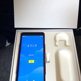 美品 動作OK 初期化済み Rakuten Hand 5G レッド 本体 箱付き