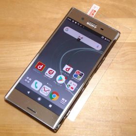 XPERIA XZ Premium SO-04J(S)ガラス付SIMロック解除済