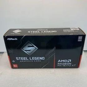中古 ASRock RX9070XT SLD 16G Steel Legend Dark 16GB (RX9070XT 16G) 176936 状態： Bランク
