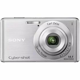 【中古】SONY デジタルカメラ Cyber-Shotサイバーショット W530 1410万画素CCD 光学x4 シルバー DSC-W530/S