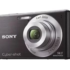 【中古】SONY デジタルカメラ Cyber-Shot(サイバーショット) W530 1410万画素CCD 光学x4 ブラック DSC-W530/B