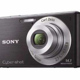 【中古】「非常に良い」SONY デジタルカメラ Cyber-Shot(サイバーショット) W530 1410万画素CCD 光学x4 ブラック DSC-W530/B