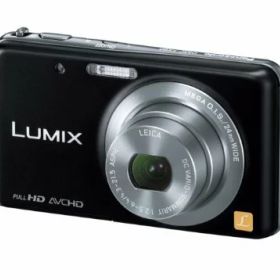 【中古】パナソニック デジタルカメラ ルミックス FX80 光学5倍 アーバンブラック DMC-FX80-K