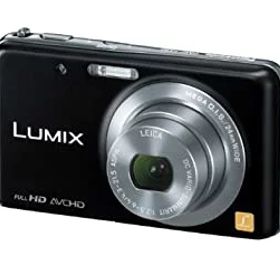 【中古】 パナソニック デジタルカメラ ルミックス FX80 光学5倍 アーバンブラック DMC-FX80-K