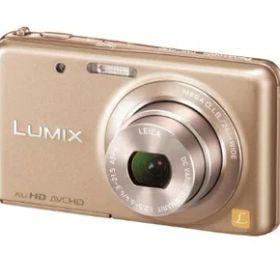 【中古】 パナソニック(Panasonic) デジタルカメラ ルミックス FX80 光学5倍 ロイヤルゴールド DMC-FX80-N