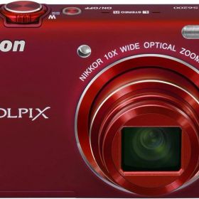 【中古】Nikon デジタルカメラ COOLPIX (クールピクス) S6200 ブリリアントレッド S6200RD当店保証30日間 人気モデル 高画質 売れ筋