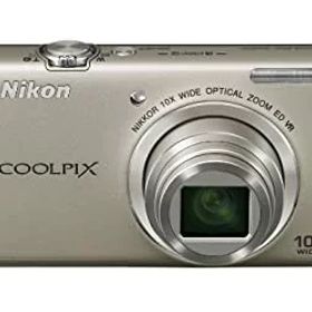 【中古】Nikon デジタルカメラ COOLPIX (クールピクス) S6200 プラチナシルバー S6200SL