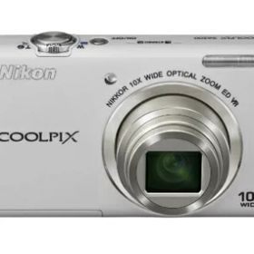 【中古】 Nikon デジタルカメラ COOLPIX (クールピクス) S6200 ナチュラルホワイト S6200WH