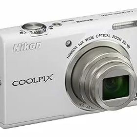 【中古】(良い)Nikon デジタルカメラ COOLPIX (クールピクス) S6200 ナチュラルホワイト S6200WH