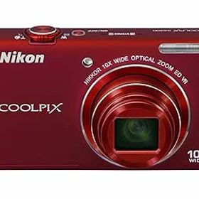 【中古】Nikon デジタルカメラ COOLPIX (クールピクス) S6200 ブリリアントレッド S6200RD
