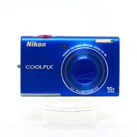 【中古】 (ニコン) Nikon ニコン COOLPIX S6200 オーシヤンブルー【中古カメラ コンパクトデジカメ】 ランク：B-