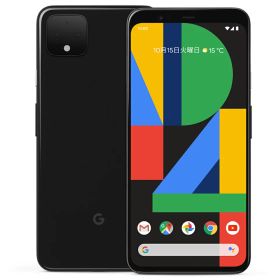 【中古】Bランク 【やや傷や汚れあり】SIMロック解除済み G020Q Google Pixel 4 XL 128GB ジャストブラック 本体のみ 利用制限なし(白ロム) 送料無料
