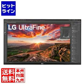 【お買い物マラソン】4/10 AM1:59まで LGエレクトロニクス 31.5型 4K(3840×2160) IPS エルゴアーム Type-C ブラック 32UN880K-B