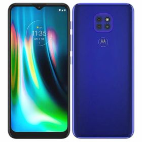 【中古】【安心保証】 SIMフリー Moto G9 Play[64G] ブルー