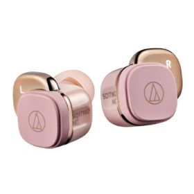ワイヤレスイヤホン ノイズキャンセリング オーディオテクニカ ATH-SQ1TW2NC PK Bluetooth 防水