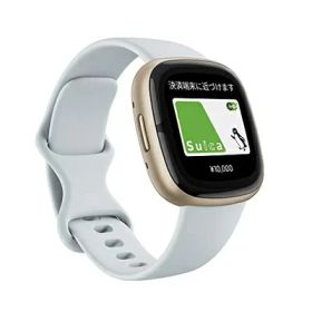 【中古】 【Suica対応】Fitbit Sense 2スマートウォッチ ブルーミスト [6日間以上のバッテリーライフ/Alexa搭載/GPS搭載] FB521GLBM-FRCJK [日本正規品]