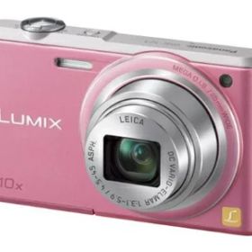 【中古】 パナソニック デジタルカメラ ルミックス SZ3 光学10倍 ピンク DMC-SZ3-P
