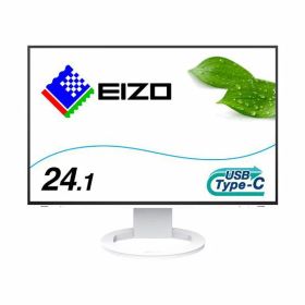 EIZO FlexScan 24.1型カラー液晶モニター 1920×1200mm ホワイト EV2485-WT 1台 (代引不可)
