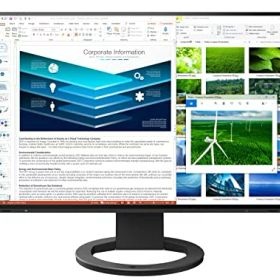 EIZO ビジネススタンダードモニター | FlexScan EV2485-BK | 24.1型1920×1200・USB Type-C(70W