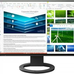 EIZO(エイゾー) EV2485-BK 液晶ディスプレイ 24.1型/1920×1200/HDMI、DisplayPort、USB Type-C/ブラック/スピーカー：あり