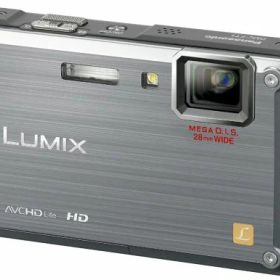 【中古】【非常に良い】パナソニック 防水デジタルカメラ LUMIX (ルミックス) FT1 ソリッドシルバー DMC-FT1-S