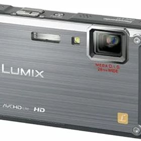 【中古】【良い】パナソニック 防水デジタルカメラ LUMIX (ルミックス) FT1 ソリッドシルバー DMC-FT1-S