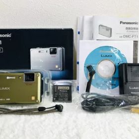 【中古】 パナソニック 防水デジタルカメラ LUMIX (ルミックス) FT1 フォリッジグリーン DMC-FT1-G