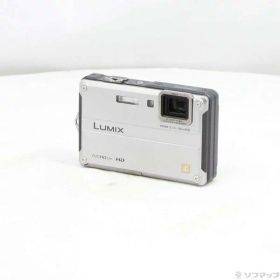 【中古】Panasonic(パナソニック) LUMIX DMC-FT2-S (1410万画素／4.6倍ズーム／防水／ソリッドシルバー) 【344-ud】