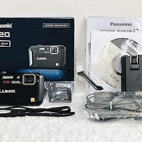 【中古】パナソニック デジタルカメラ ルミックス 防水モデル エスプリブラック DMC-FT20-K