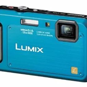 【中古】パナソニック デジタルカメラ ルミックス 防水モデル コーラルブルー DMC-FT20-A