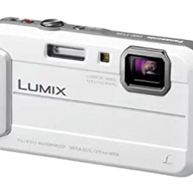 【中古】(非常に良い)パナソニック デジタルカメラ ルミックス FT25 防水 ホワイト DMC-FT25-W