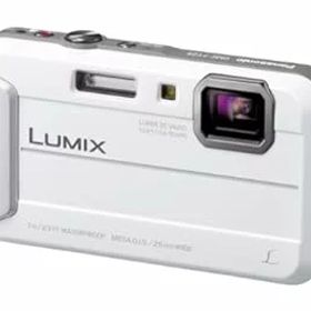 【中古】パナソニック デジタルカメラ ルミックス FT25 防水 ホワイト DMC-FT25-W