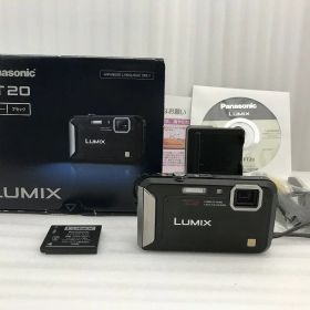 【全品ポイント10倍！要エントリー】【期間限定セール】パナソニック Panasonic LUMIX コンパクトデジタルカメラ ブラック DMC-FT20 【中古】