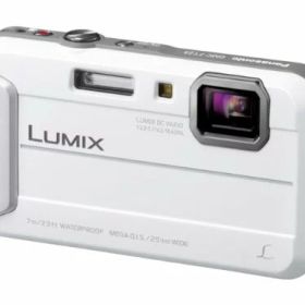 【中古】パナソニック デジタルカメラ ルミックス FT25 防水 ホワイト DMC-FT25-W