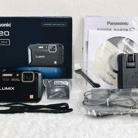 【中古】パナソニック デジタルカメラ ルミックス 防水モデル エスプリブラック DMC-FT20-K当店保証30日間 人気モデル 高画質 売れ筋