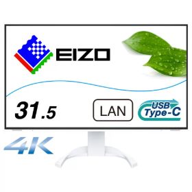 EIZO 4K対応31．5型液晶ディスプレイ FlexScan ホワイト EV3240X-WT [EV3240XWT]【RNH】