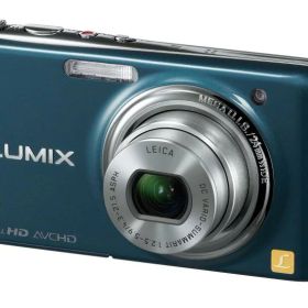 【中古】パナソニック デジタルカメラ LUMIX FX77 スエードブルー DMC-FX77-A当店保証30日間 人気モデル 高画質 売れ筋