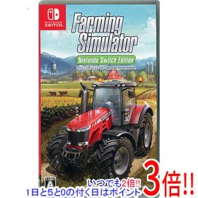 【いつでも2倍！1日と5.0のつく日、18日は3倍！】【中古】ファーミングシミュレーター(Farming Simulator) Nintendo Switch Edition カバーいたみ