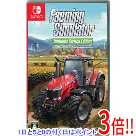 【1日と5.0のつく日、18日はポイント3倍！】【中古】ファーミングシミュレーター(Farming Simulator) Nintendo Switch Edition カバーいたみ