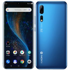 【中古】Aランク【目立った傷や汚れなし】 SIMフリー 902ZT ZTE Axon 10 Pro 5G ブルー 利用制限〇(白ロム) 送料無料