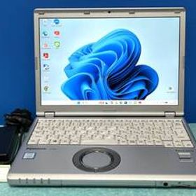 P805【快速】Panasonic Let's Note CF-SZ6 Windows11 Pro/メモリ8GB/M2 SSD256GB/Webカメラ/Office2024