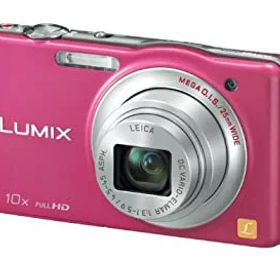 【中古】パナソニック デジタルカメラ ルミックスSZ7 光学10倍 ピンク DMC-SZ7-P