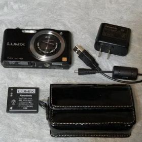 【中古】 パナソニック デジタルカメラ ルミックスSZ7 光学10倍 ブラック DMC-SZ7-K
