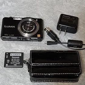 【中古】パナソニック デジタルカメラ ルミックスSZ7 光学10倍 ブラック DMC-SZ7-K