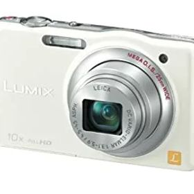 【中古】パナソニック デジタルカメラ ルミックスSZ7 光学10倍ホワイト DMC-SZ7-W