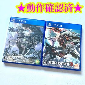 【狩ゲーム】PS4 モンスターハンターワールド ゴッドイーター3(家庭用ゲームソフト)
