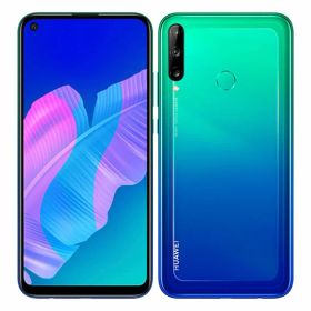 【中古】【安心保証】 HUAWEI P40 lite E ART-L29N[64GB] SIMフリー オーロラブルー