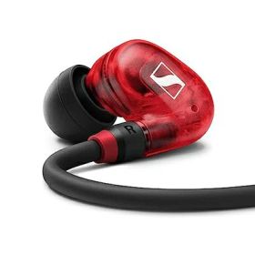 【中古】 ゼンハイザー(Sennheiser) IE 100 PRO RED プロ用モニタリングイヤホン 赤 【国内正規品】 508942 カナル型 有線イヤホン