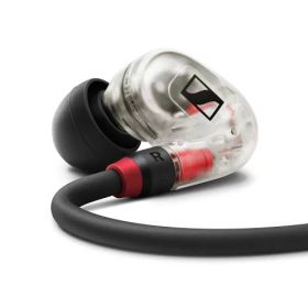 ゼンハイザー(Sennheiser) IE 100 PRO CLEAR プロ用モニタリングイヤホン クリア 508941 カナル型 有線イヤホン